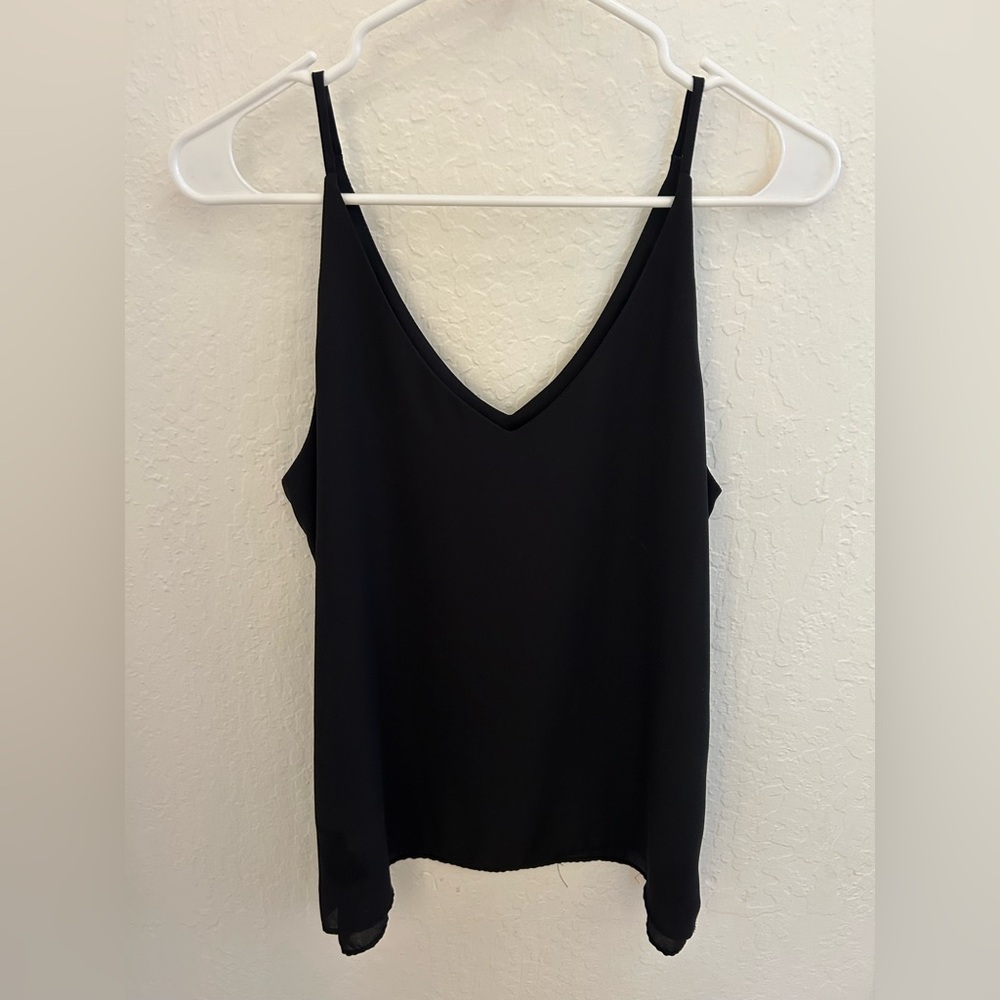 Black camisole top